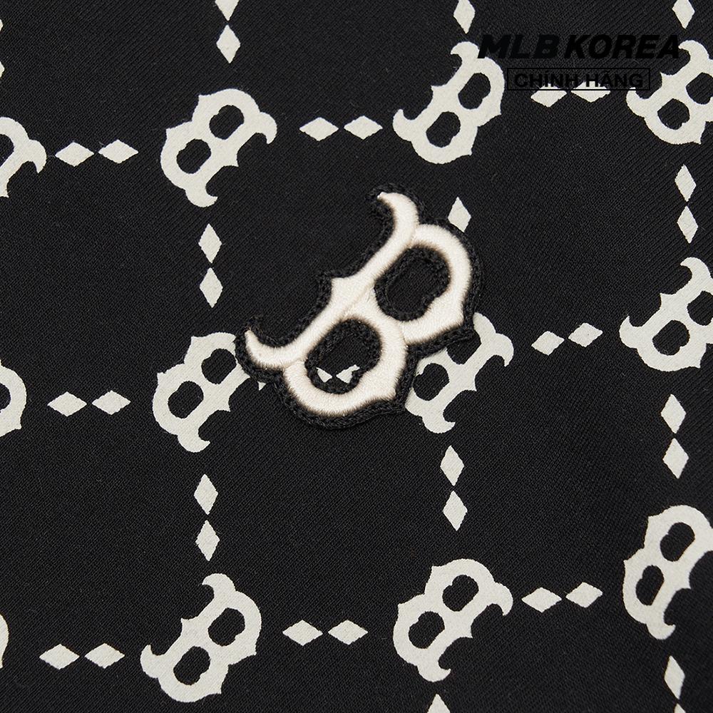 MLB - Áo thun cổ tròn ngắn tay Monogram All Over 3ATSM4023