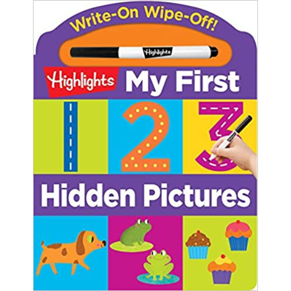 Write-On Wipe-Off My First 123 Hidden Pictures (Highlights My First Write-On Wipe-Off Board Books)