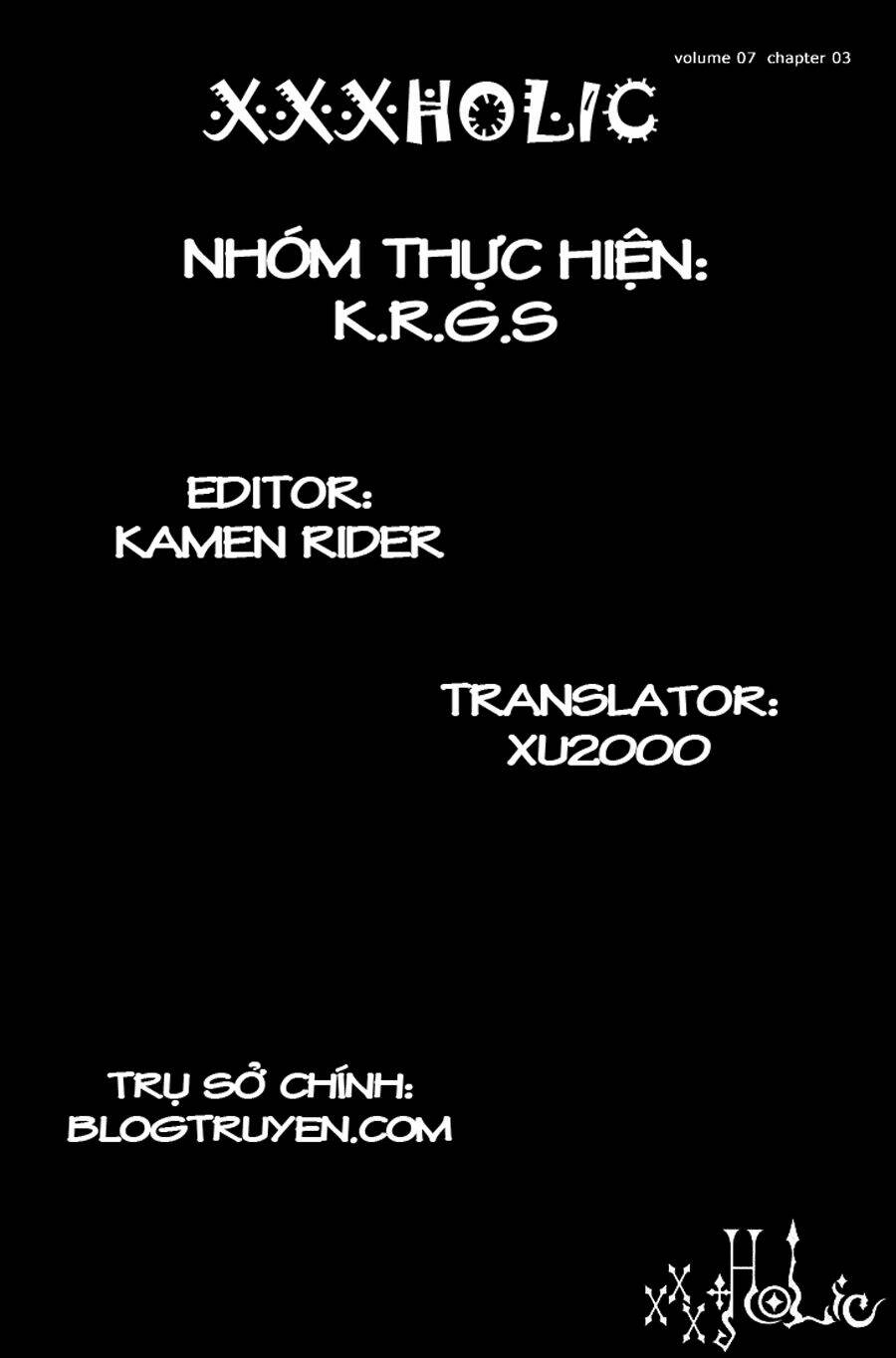 xxxholic - hành trình bí ẩn chapter 45 1