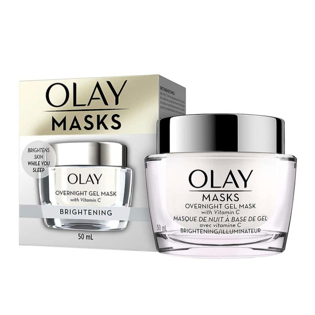 Mặt nạ ngủ Olay Mask dưỡng sáng da Olay Overnight Gel Mask Brightening 50ml