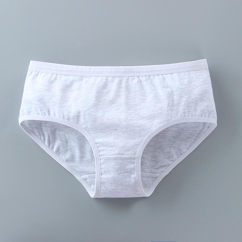 Quần lót học sinh nữ vải cotton thoáng mát dáng trơn dễ mặc dành cho bé gái dậy thì cấp 1,2,3
