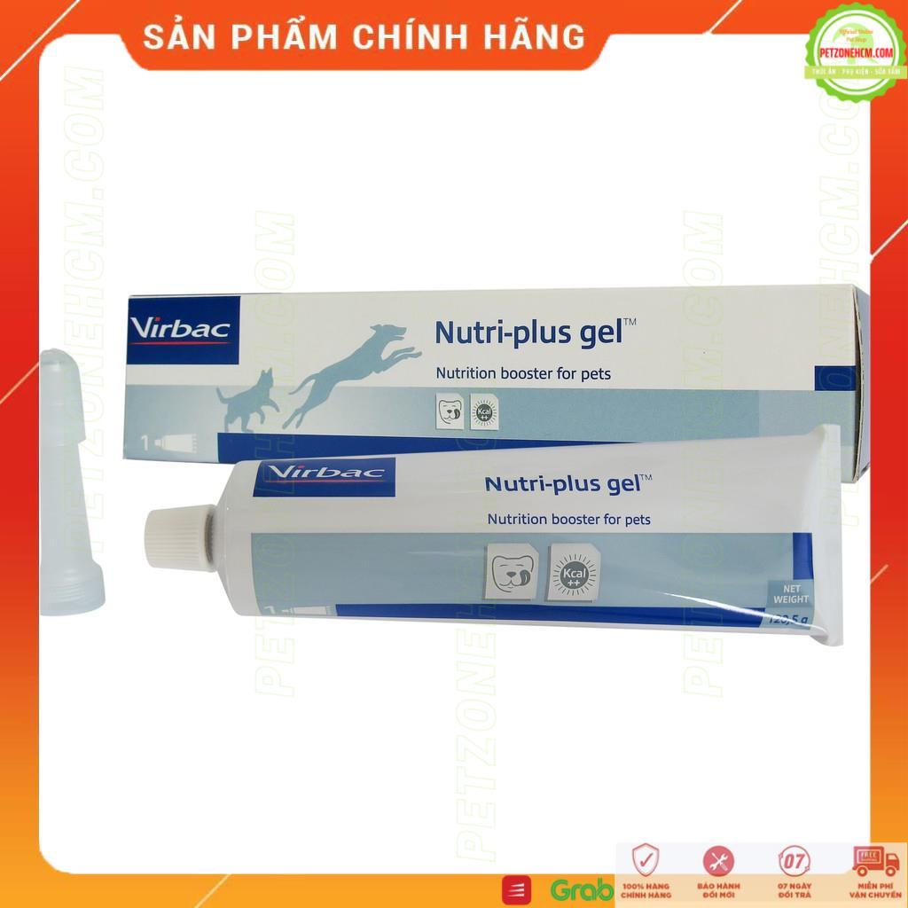 Gel dinh dưỡng Virbac Nutri plus Gel 120,5g ️FRESHIP️ bổ sung năng lượng,vitamin,đẹp da lông,chăm sóc sức khoẻ chó mèo
