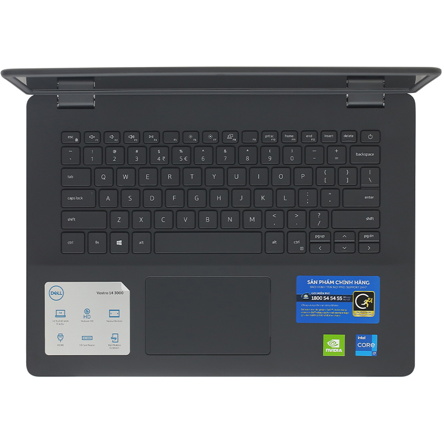 Laptop Dell Vostro 3400 V4I7015W1 (Core i7-1165G7/ 8GB / 512GB SSD/ MX330 2GB GDDR5 / Win11 + Office) - Hàng Chính Hãng