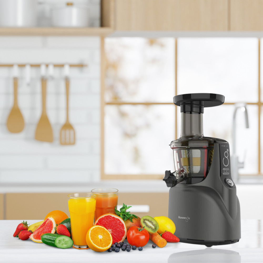 Máy ép trái cây tốc độ chậm Kuvings J80 - Màu xám - Hàng chính hãng