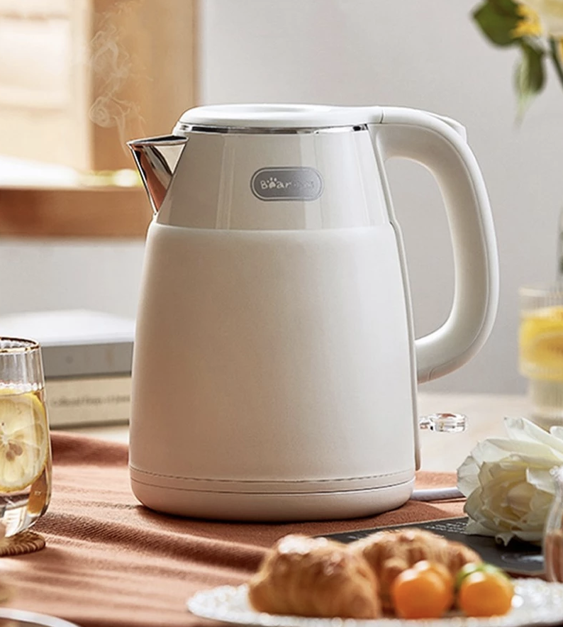Ấm Siêu Tốc Phong Cách Cổ Điển Bear ZDH-Q15U8 Dung Tích 1.5L Công Suất 1500 W - Hàng Nhập Khẩu - 1.5 Lít
