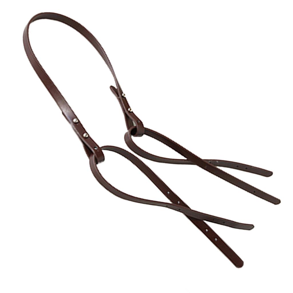 PU Leather Purse Strap Handbag Shoulder Bag Strap Replacement Handle 2 Pcs