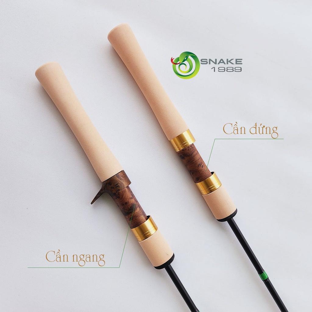 Cần câu lure ul ultraligh ngọn đặc siêu dẻo cán xốp cầm êm tay CM30