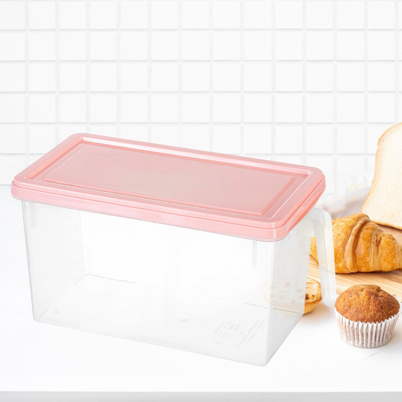 Fresh Keeping Box Leakproof Fridge Organizer Box for Cabinets Drawer Shelves