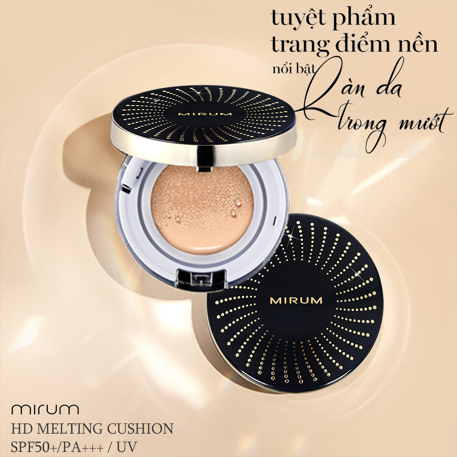 PHẤN NƯỚC MIRUM HÀN QUỐC SIÊU MỊN HỘP GỒM 2 LÕI 13G