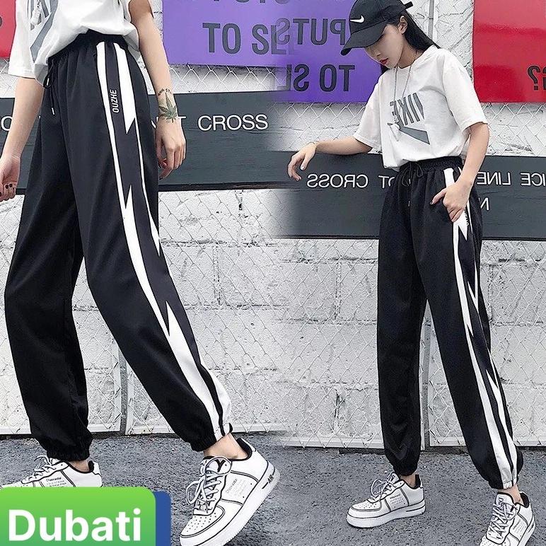 QUẦN JOGGER THỂ THAO TIA SÉT CHẤT NỈ DA CÁ NAM NỮ CÓ BO SANG CHẢNH MỚI -DUBATI FASHION