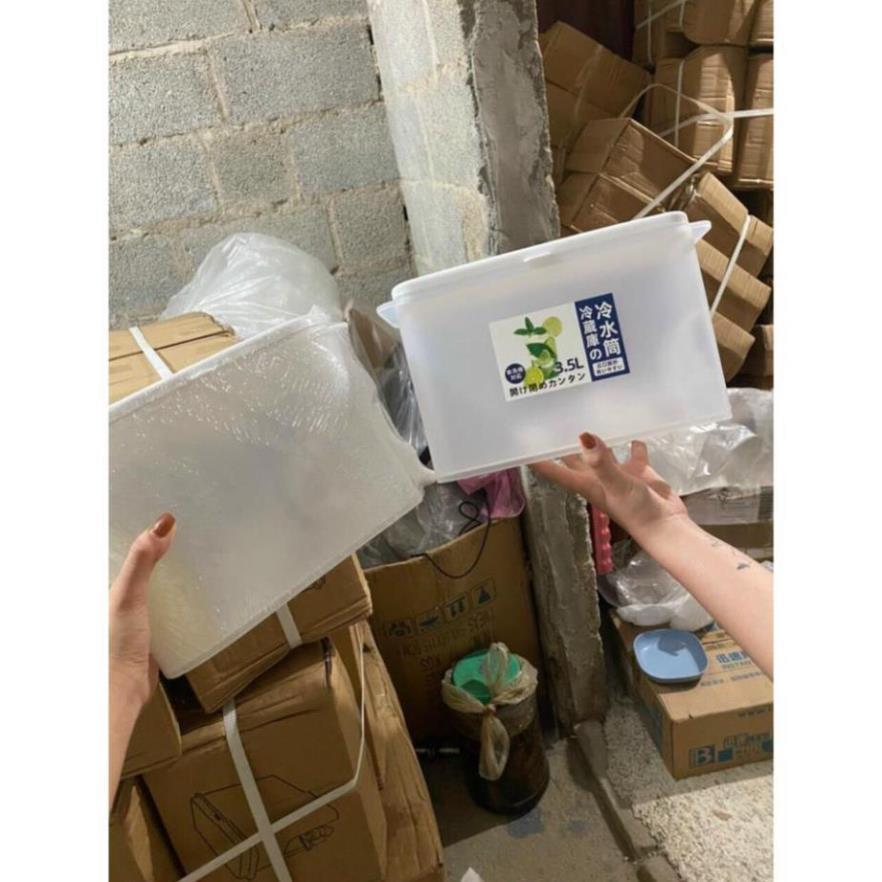 Bình nước 3.5l có vòi, bình nước có vòi để tủ lạnh tiện dụng cao cấp