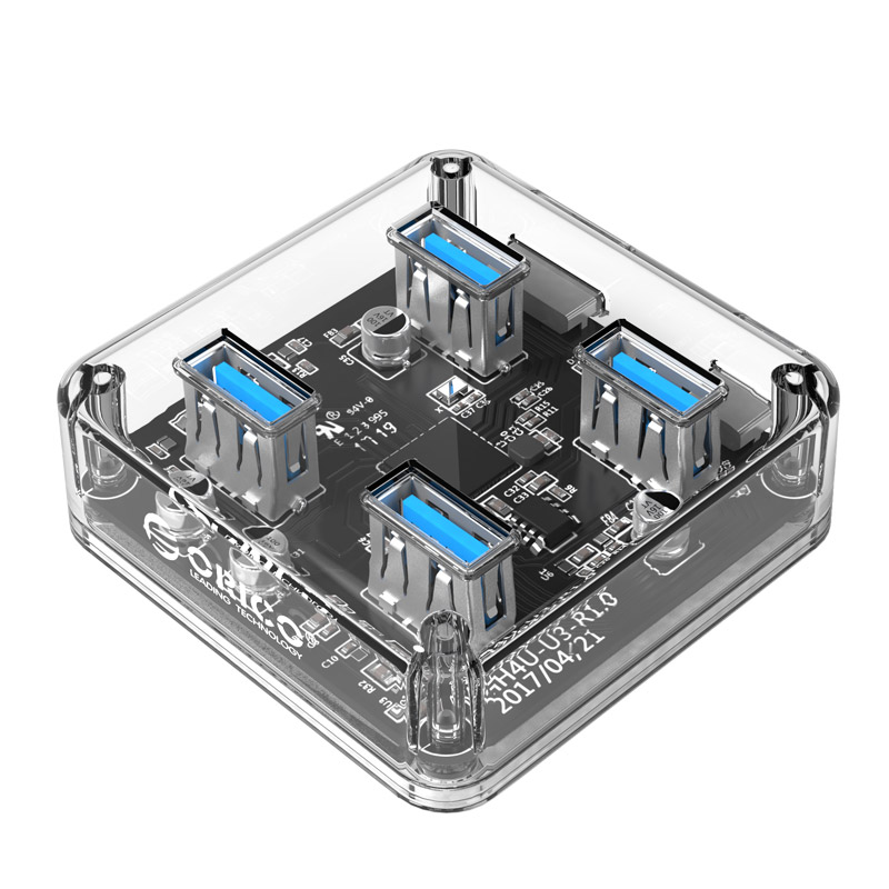 Hub USB 3.0 Orico 4 Cổng MH4U-U3  - Hàng Chính Hãng