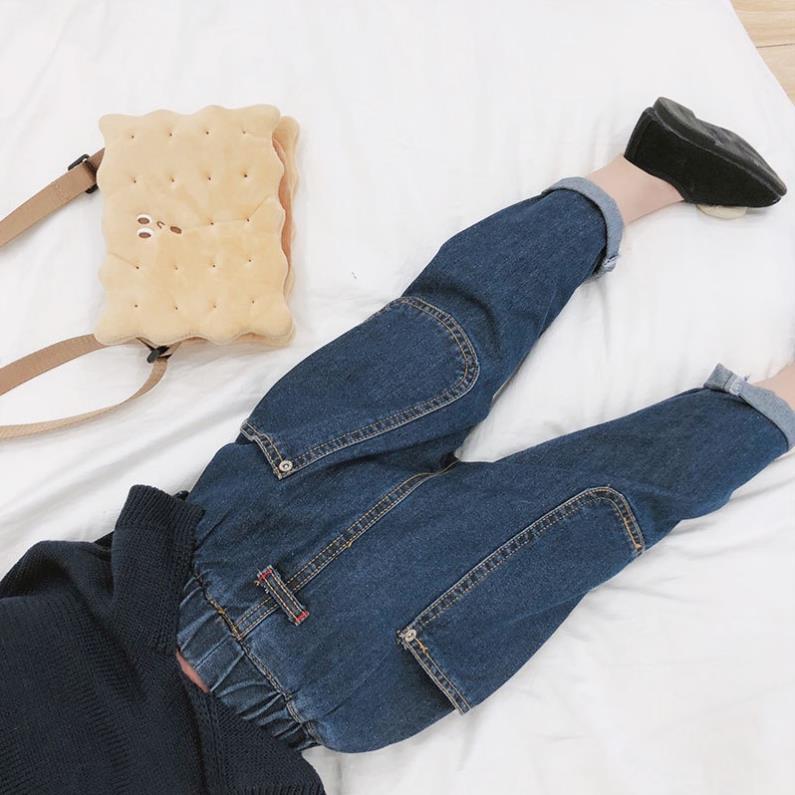 IQJ42 Size90-140 Quần Jean cho bé gái Hàng Quảng Châu Thời trang trẻ em