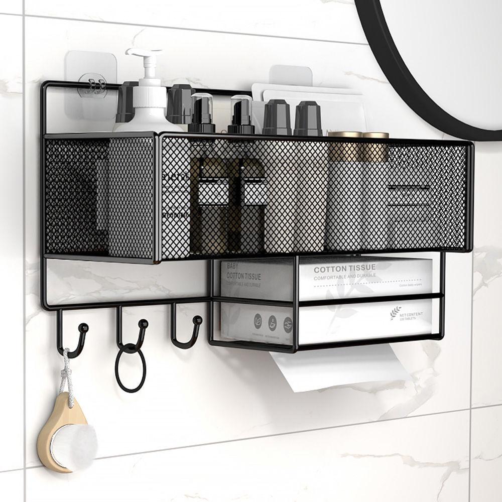 Giá Treo Khăn Gắn Tường Không Cần Khoan Tiện Dụng
