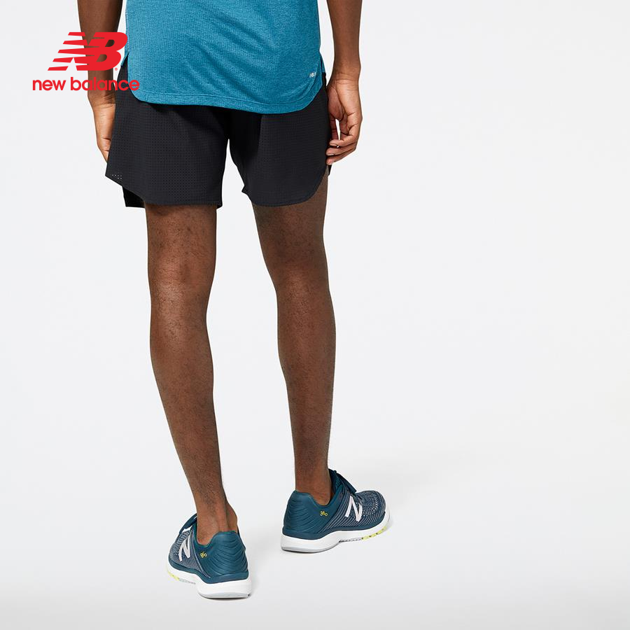 Quần ngắn thể thao nam New Balance APP RUNNING SHORTS M BLACK - MS23283BK (form quốc tế)