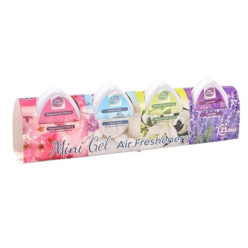 Combo 4 Hộp Gel Sáp Thơm Khử Mùi Korea Hương Hoa Tự Nhiên Thơm Mát Dài Lâu