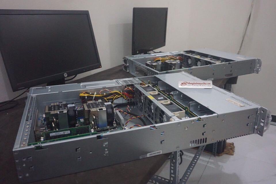 Chassic Supermicro CSE-825TQC-R740LPB - Hàng chính hãng