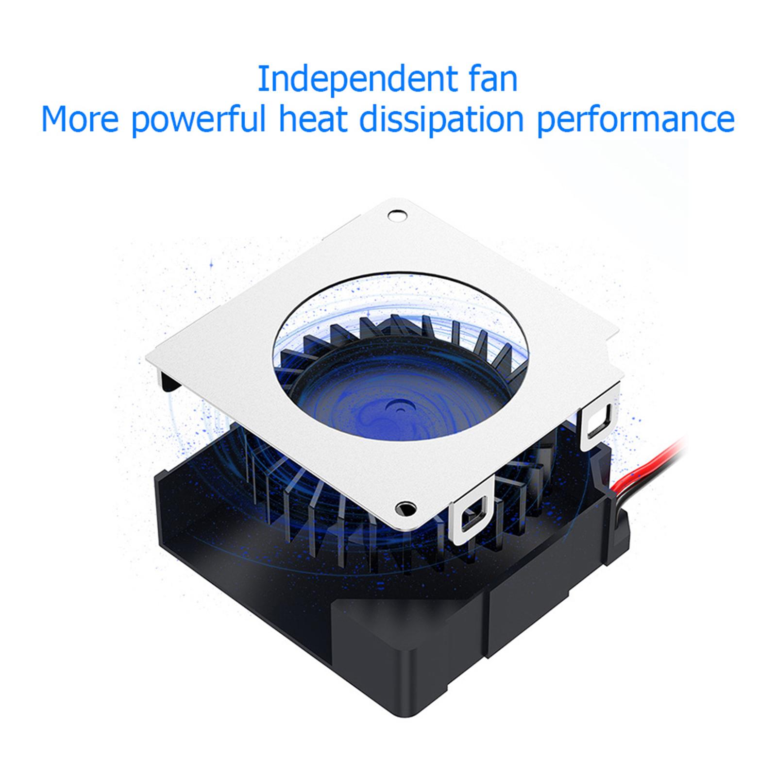 M.2 SSD Heat Sink Aluminum Heat Radiator Cooling Silicon Therma Pads Cooler