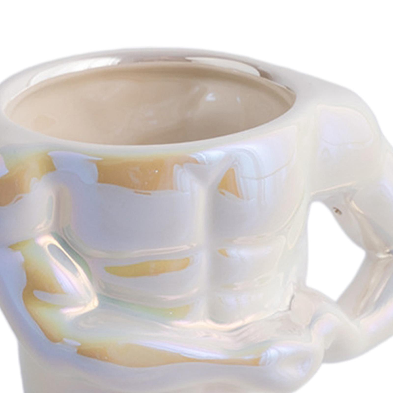 Ceramic Coffee Mug with Handle Milk Tea Cup for Office Party Wedding Housewarming Gift