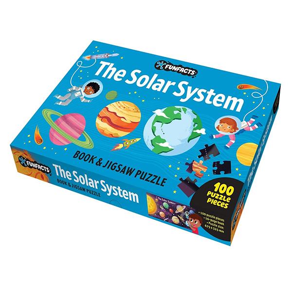 Book &amp; Jigsaw - Fun Facts - The Solar System