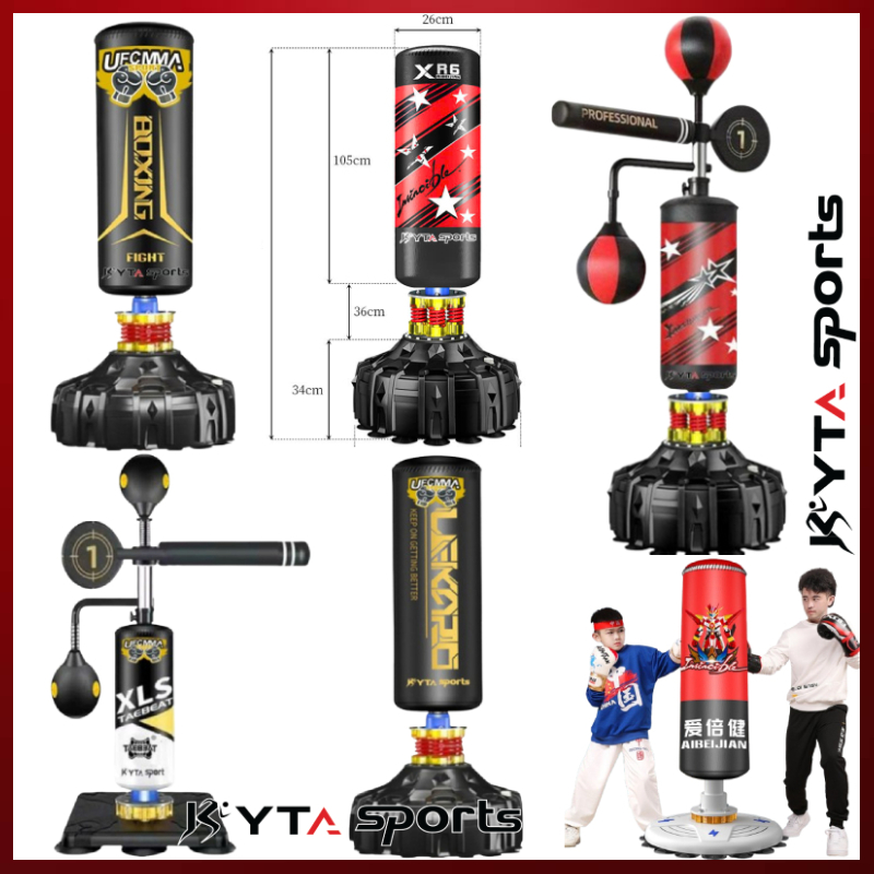 Bao cát trụ đấm bốc boxing mma tự đứng, trụ đấm boxing, bao cát đấm boxing chính hãng KYTA SPORT - thiết bị tập đấm bốc dành cho trẻ em và người trưởng thành