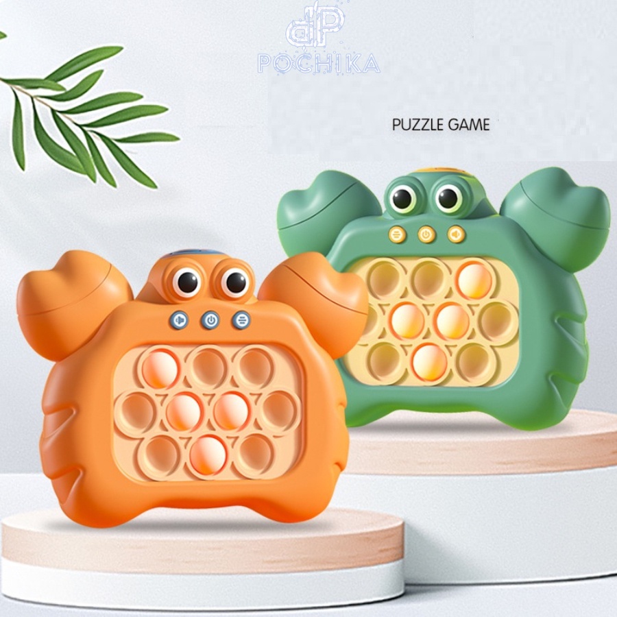 Pop it game điện tử xả stress theo nhạc Tiếng Anh - Đồ chơi Fidget Toy giải trí rèn luyện khả năng tập trung, phản xạ