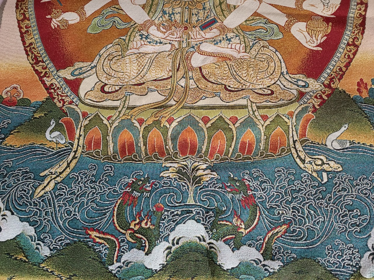 Thangka - Chuẩn Đề Bồ Tát