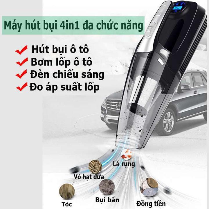 Máy Hút Bụi oto 4 in 1 Tiện Lợi ( Siêu tiện Ích)