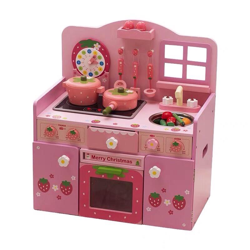Đồ chơi Bếp bằng gỗ 54cm cho bé có âm thanh