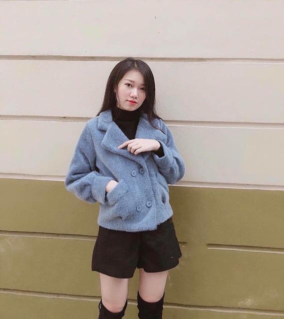 Áo dạ lông Yuxi siêu hot