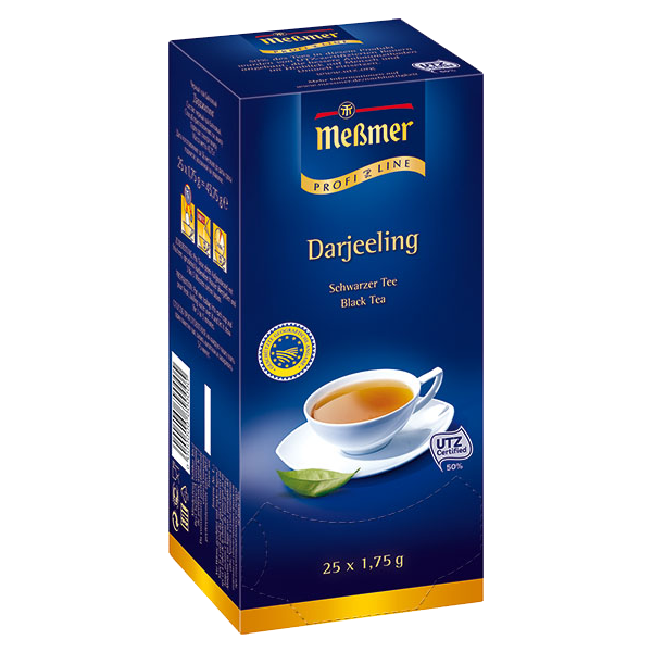 Trà Darjeeling túi lọc cao cấp Messmer Profiline - Hàng nhập khẩu từ Đức