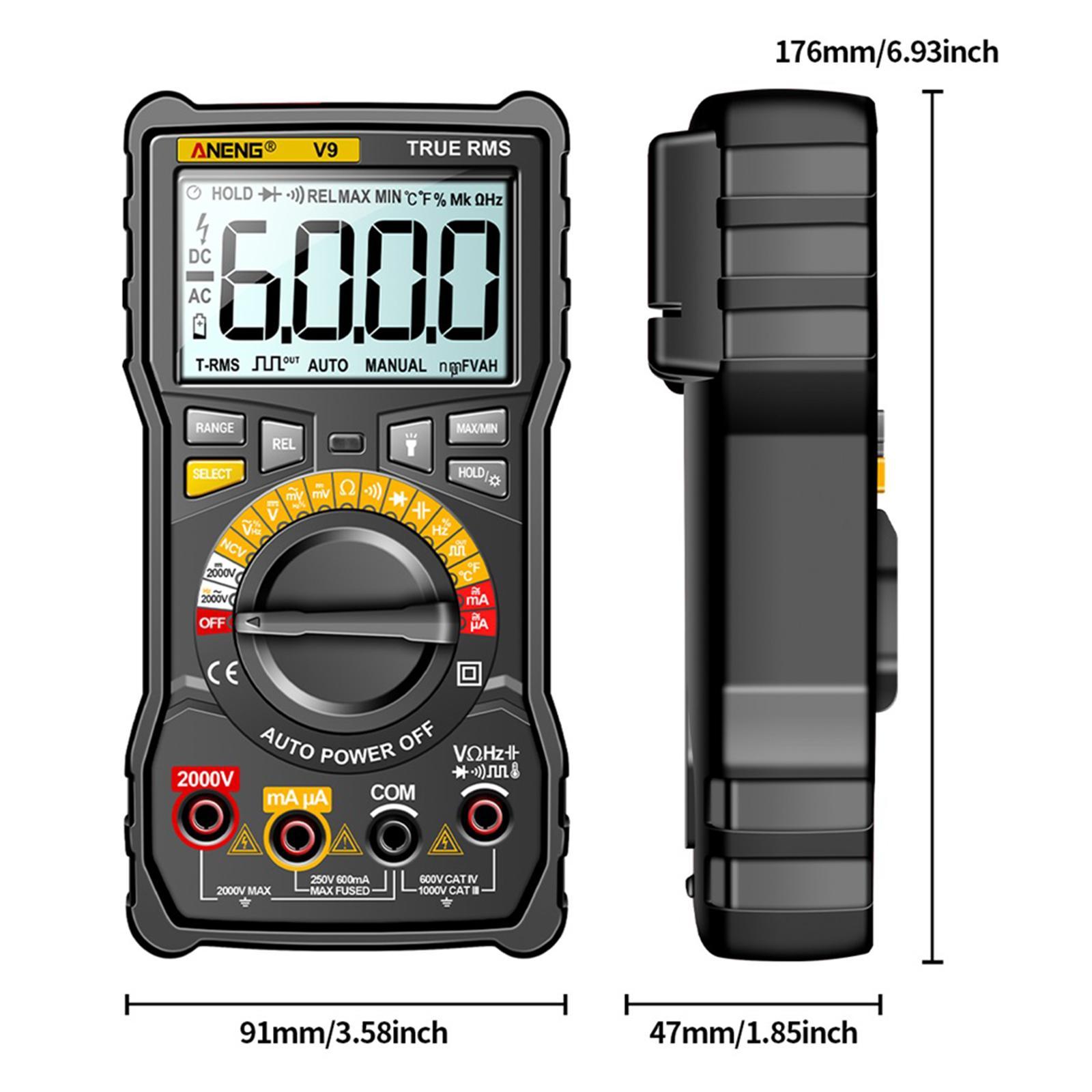 Portable Digital Tester Meter Test Handheld Digital Meter for Circuit Board