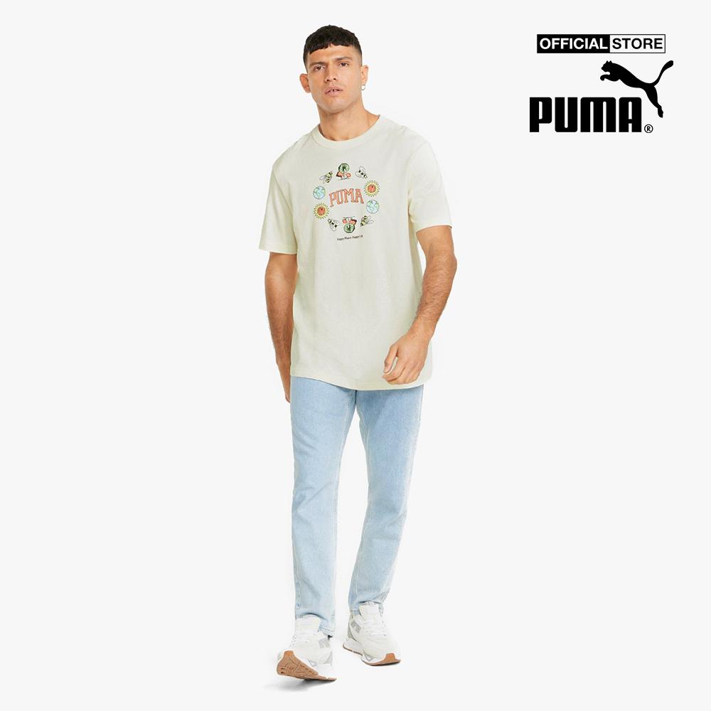 PUMA - Áo thun nam tay ngắn phom suông Downtown Graphic 533673