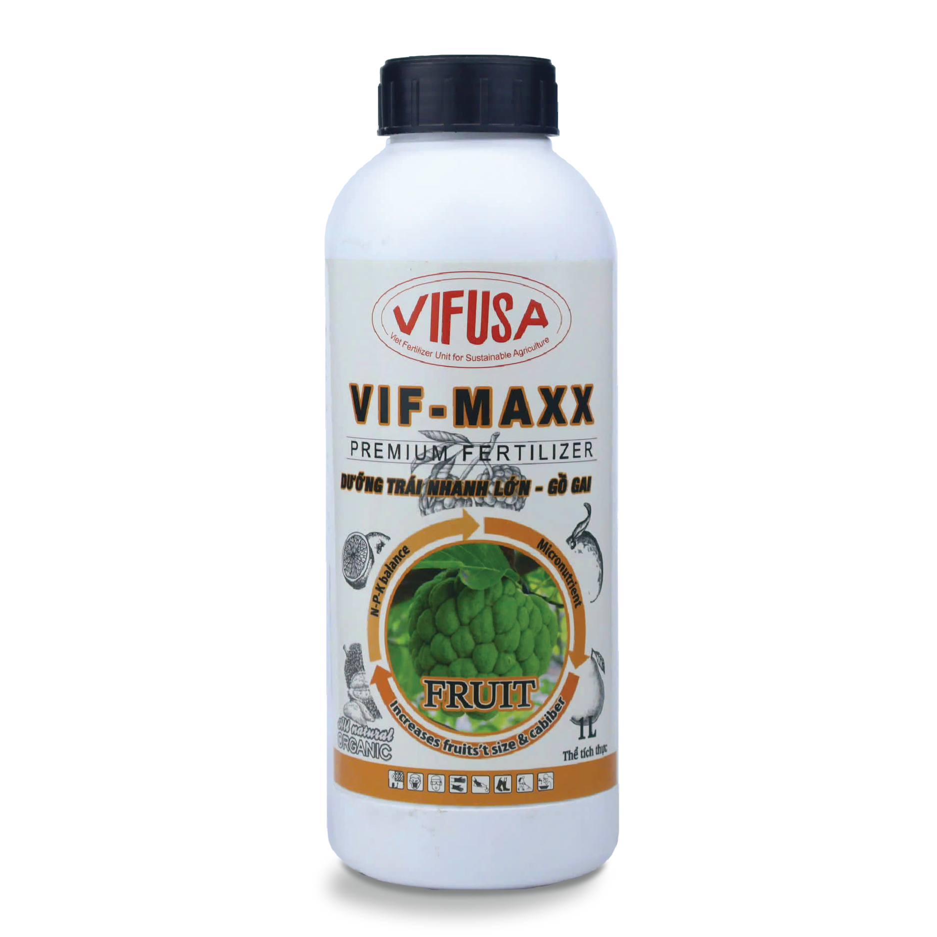 VIF-MAXX - Phân bón dưỡng trái chai 1 lít