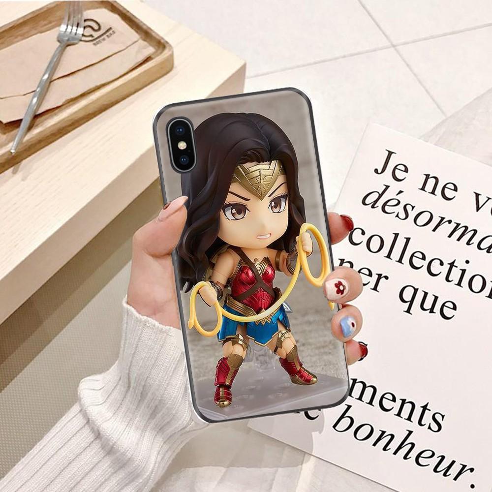 Ốp lưng dành cho điện thoại iPhone 5/5S Silicon dẻo hình Cô Bé Siêu Nhân