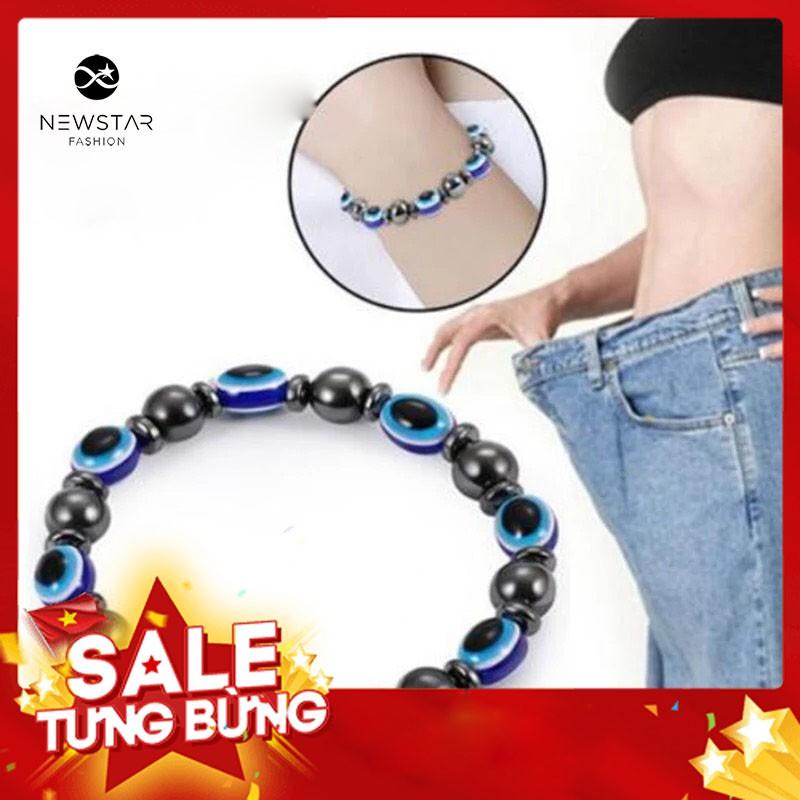 Vòng Đeo Tay Trị Liệu Giúp Giảm Cân, Vòng Đá Mắt Mèo Hỗ Trợ Giảm Cân, Vòng Đeo Tay Hematite Hỗ Trợ Giảm Cân Cho Nữ & Nam