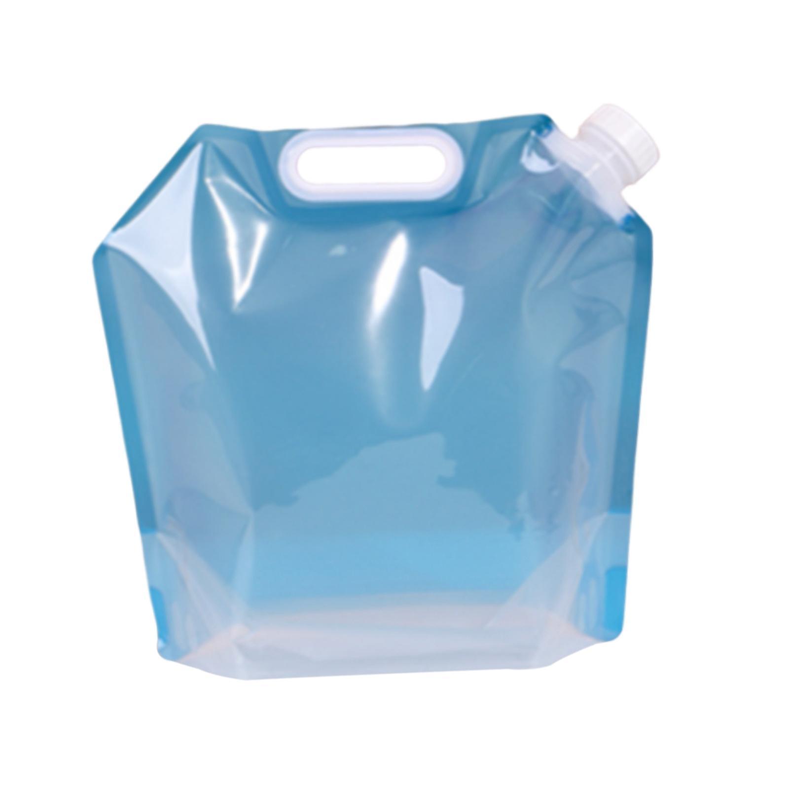 Foldable Water Tank Container Bag 5L Outdoor Drinking Tool Durable 32.5x30cm