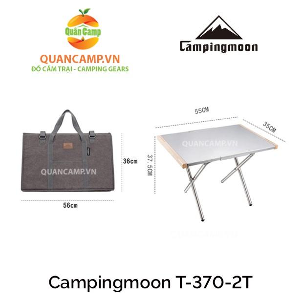 Bộ bàn dã ngoại gấp gọn Campingmoon T-370-2T (Bộ 2 chiếc)