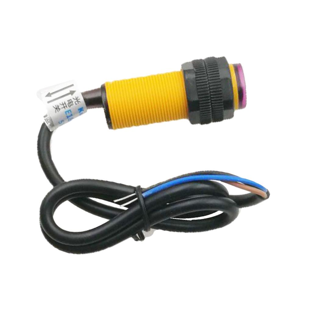 Điều Chỉnh Hồng Ngoại Điện Quang Công Tắc Cảm Biến NPN Thường Mở, Khoảng Cách Cảm Biến: 3 ~ 50 Cm