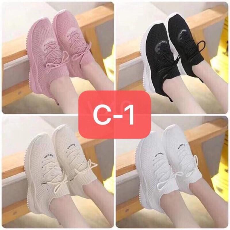 Giày thể thao viền lưới siêu êm thoáng cho mùa hè