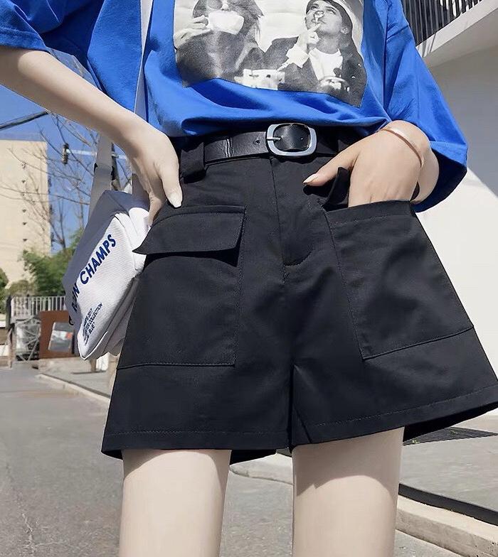 Quần Shorts Cạp Cao_C7