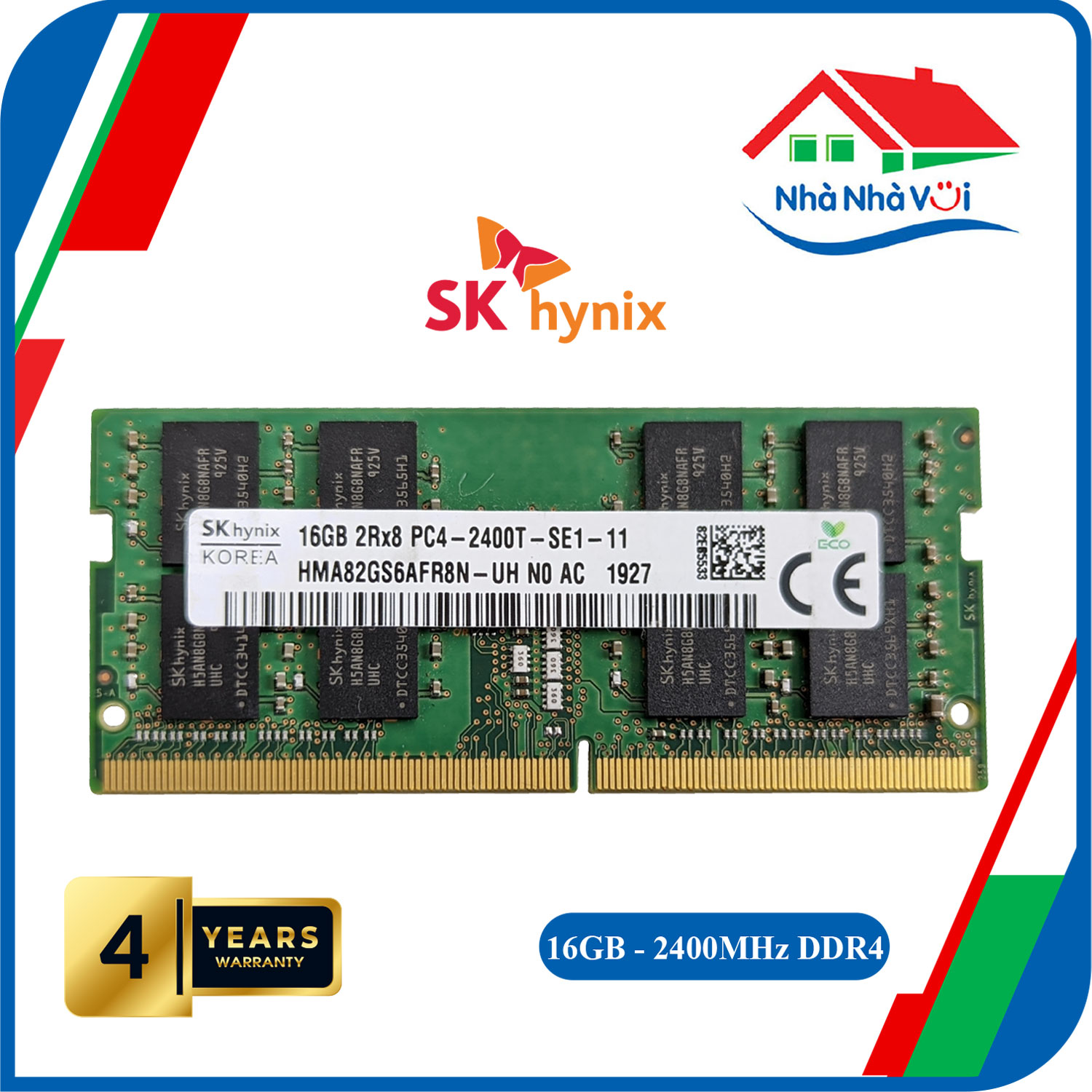 Ram Laptop SK Hynix 16GB Bus 2400 DDR4 - Hàng Nhập Khẩu