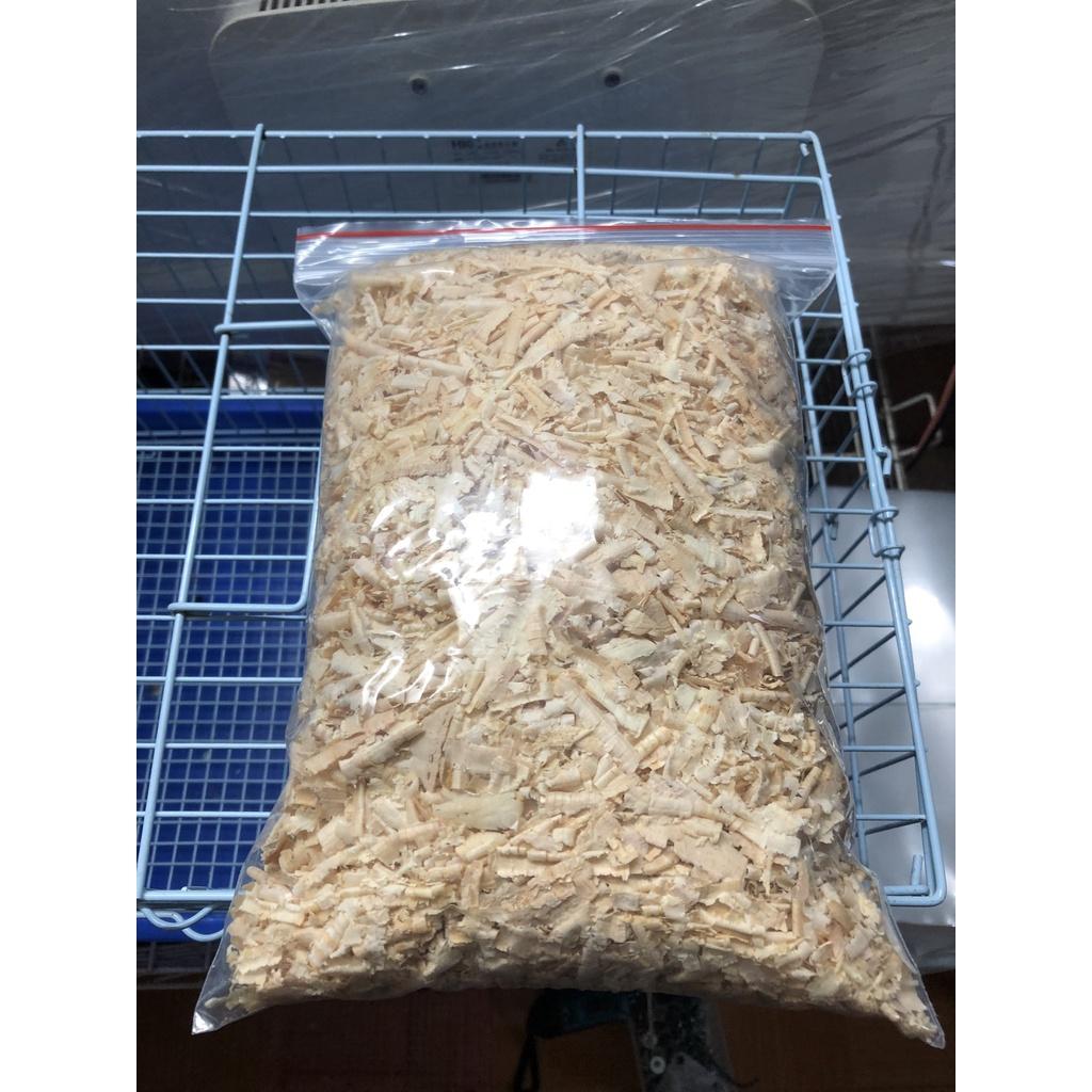 Mùn cưa lót ổ cho hamster, vẹt gói 200g