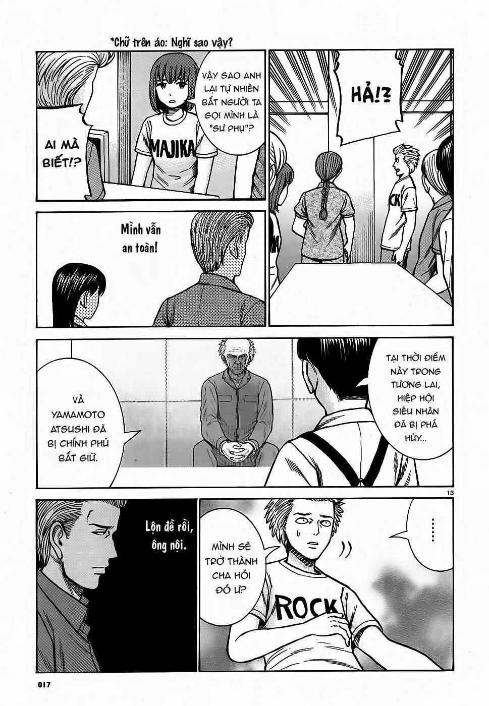 anh chàng yakuza và cô nàng siêu năng lực chapter 76 12