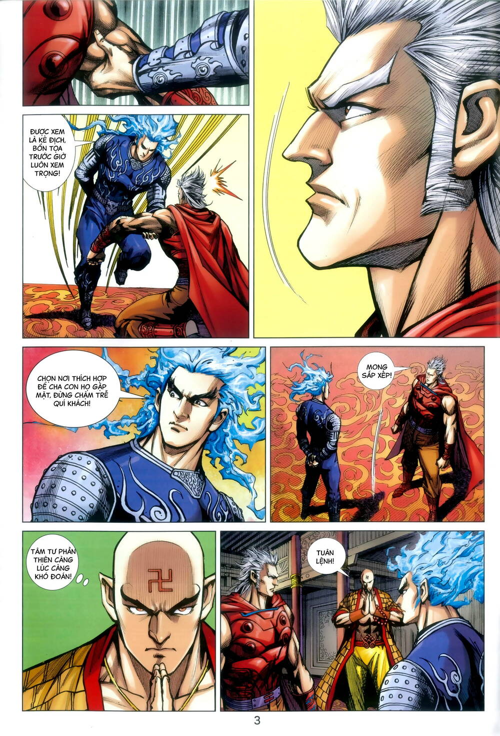 Long Hổ 5 Thế 3 Thế Cừu chapter 89 3