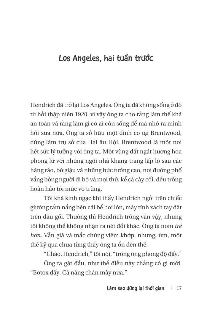 Làm Sao Dừng Lại Thời Gian