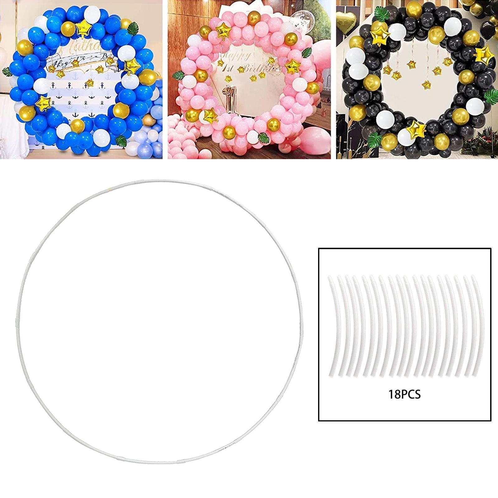 Circle Balloon Column Removable Decor for Wedding Festival 180cm 100cm