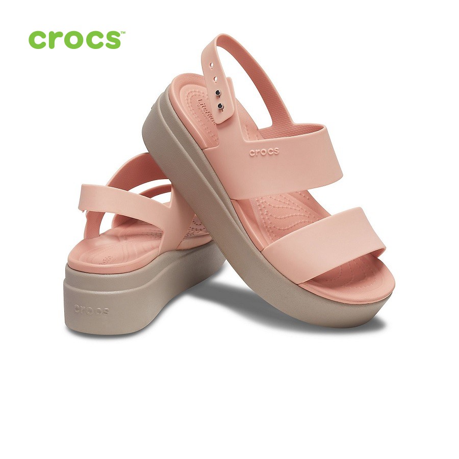 Giày đế xuồng nữ Crocs Brooklyn 206453