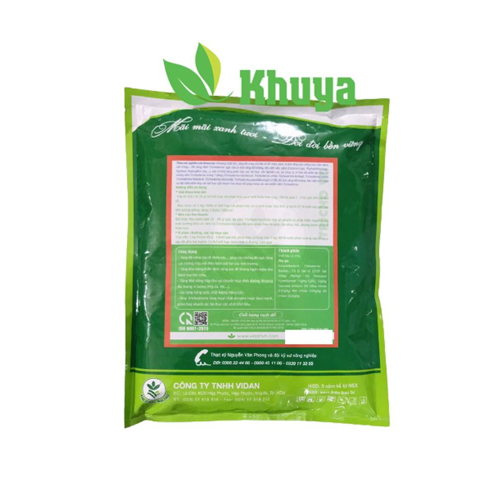 Phân bón Trico VD Trichoderma Bacillus New 1kg Đất sạch Rễ khỏe Cây sung