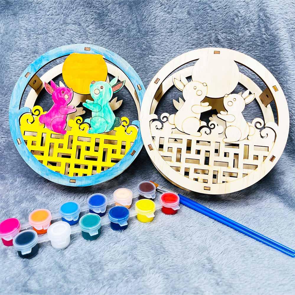 Lồng Đèn Sáng Tạo - Thỏ Ngọc Vui Trăng - Giftbrand GB03